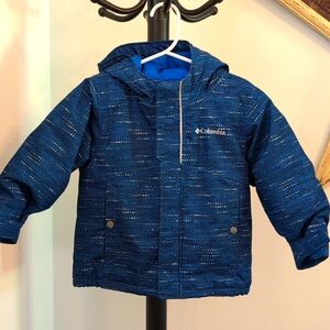 Columbia 2T ski jacket blue print